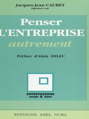 cover image of Penser l'entreprise autrement